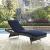 Sojourn Sunbrella/Synthetic Rattan Weave Outdoor Patio Chaise