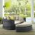 Summon Sunbrella/Synthetic Rattan Weave Outdoor Patio Daybed
