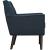 Posit Upholstered Fabric Armchair