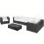 Convene 7-Pc Synthetic Rattan Weave Outdoor Patio Sectional Set, Composition 1