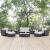 Convene 8-Pc Synthetic Rattan Weave Outdoor Patio Sofa Set