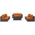 Convene 7-Pc Synthetic Rattan Weave Outdoor Patio Sectional Set, Composition 2