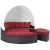 Convene Synthetic Rattan Weave Outdoor Patio Daybed w/Canopy