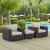Convene 3-Pc Synthetic Rattan Weave Outdoor Patio Sofa Set, Composition 2
