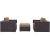 Convene 3-Pc Synthetic Rattan Weave Outdoor Patio Sofa Set, Composition 2