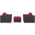 Convene 3-Pc Synthetic Rattan Weave Outdoor Patio Sofa Set, Composition 2