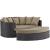 Convene Outdoor Patio Synthetic Rattan Weave Wicker Daybed