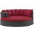 Convene Outdoor Patio Synthetic Rattan Weave Wicker Daybed