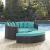 Convene Outdoor Patio Synthetic Rattan Weave Wicker Daybed