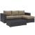 Convene 3-Pc Synthetic Rattan Weave Outdoor Patio Sofa Set, Composition 1