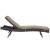 Convene Synthetic Rattan Weave Outdoor Patio Chaise