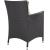 Convene 4-Pc Synthetic Rattan Weave Outdoor Patio Dining Set
