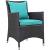 Convene 4-Pc Synthetic Rattan Weave Outdoor Patio Dining Set