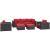 Convene 7-Pc Synthetic Rattan Weave Outdoor Patio Sectional Set, Composition 3