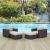 Convene 4-Pc Synthetic Rattan Weave Outdoor Patio Sectional Set