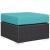 Convene 4-Pc Synthetic Rattan Weave Outdoor Patio Sectional Set