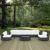 Convene 8-Pc Synthetic Rattan Weave Outdoor Patio Sectional Set, Composition 3