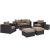 Convene 8-Pc Synthetic Rattan Weave Outdoor Patio Sectional Set, Composition 4