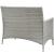 Bridge 4-Pc Synthetic Rattan Weave Outdoor Patio Conversation Set