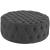 Amour Tufted Fabric Ottoman