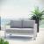 Shore Outdoor Patio Fabric Loveseat