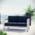 Shore Outdoor Patio Fabric Loveseat