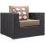 Convene 8-Pc Outdoor Patio Synthetic Rattan Weave Sectional Set, Composition 1