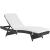 Convene Outdoor Patio Synthetic Rattan Weave Chaise