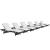 Convene Outdoor Patio Synthetic Rattan Weave Chaise