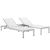 Shore 3-Pc Outdoor Patio Aluminum Set, Composition 1