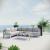 Shore 6-Pc Outdoor Patio Aluminum Sectional Sofa Set, Composition 1