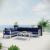 Shore 6-Pc Outdoor Patio Aluminum Sectional Sofa Set, Composition 1