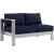 Shore 4-Pc Outdoor Patio Aluminum Sectional Sofa Set, Composition 3