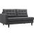 Empress Upholstered Fabric Left-Facing Loveseat