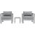 Shore 3-Pc Outdoor Patio Aluminum Set, Composition 2