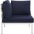 Harmony Outdoor Patio Aluminum Corner Sofa