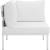 Harmony Outdoor Patio Aluminum Corner Sofa
