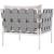 Harmony Outdoor Patio Aluminum Armchair