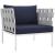 Harmony Outdoor Patio Aluminum Armchair