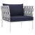 Harmony 7-Pc Outdoor Patio Canvas Fabric/Aluminum Sectional Sofa Set