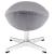 Glove Wool Adjustable Height Ottoman