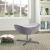 Glove Wool Adjustable Height Ottoman
