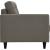 Empress 2-Pc Upholstered Fabric Right Arm Facing Bumper Sectional