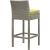 Conduit Outdoor Patio Wicker Rattan Bar Stool