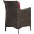 Conduit Outdoor Patio Wicker Rattan Dining Armchair