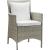 Conduit Outdoor Patio Wicker Rattan Dining Armchair