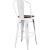 Promenade Bamboo/Steel Bar Stool