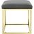 Anticipate Velvet Ottoman