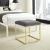 Anticipate Velvet Ottoman