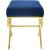 Twist Performance Velvet Bench